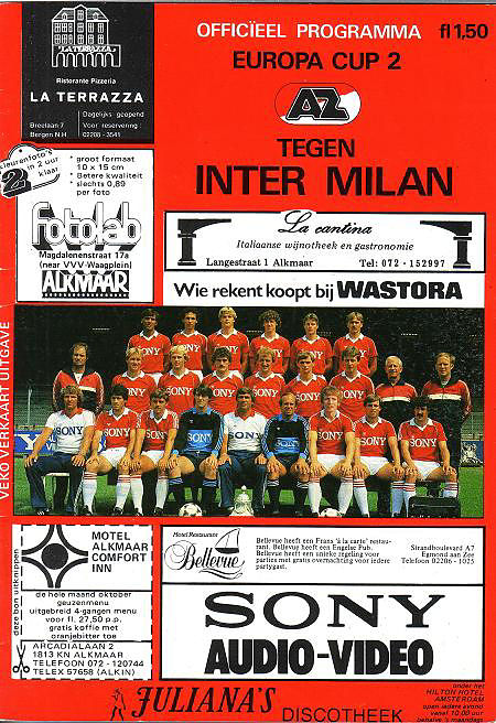 AZ Programma 20-okt-1982 Inter